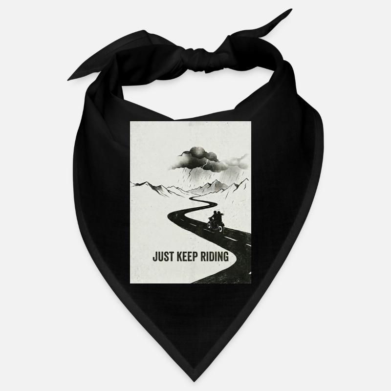 Continue simplement à faire de l’aventure à moto Bandana