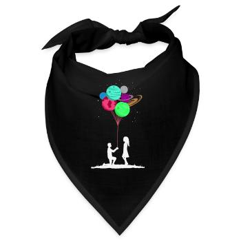 Mein Universum - Bandana - Schwarz - Vorne