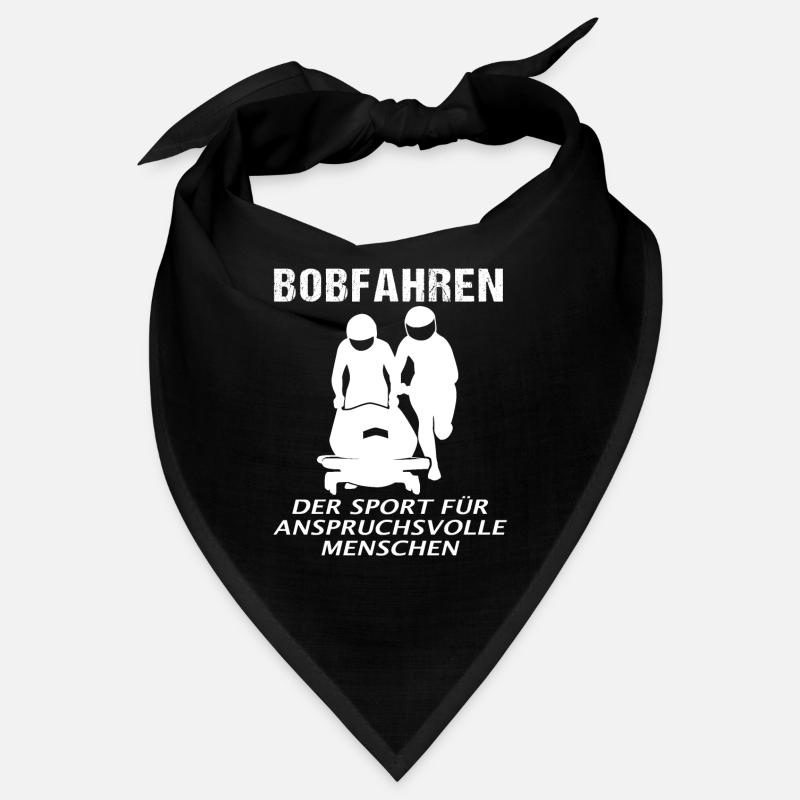 Bobfahrer Spruch Bobfahren Bobsport Geschenk Bandana