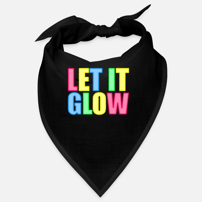 Laissez-le briller - Design positif Bandana