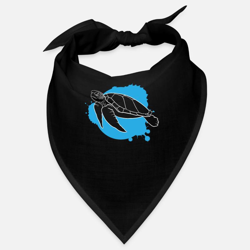Ocean Wave Turtle Freedom Gift Bandana