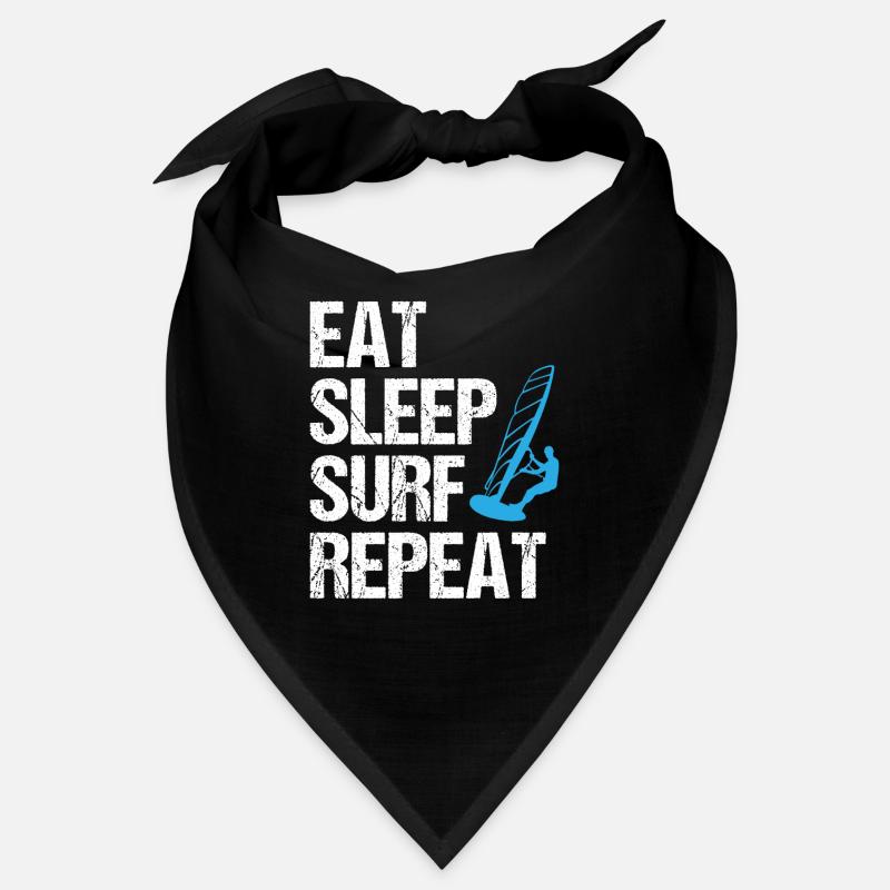 Surf-Rhythmus - Essen, Schlafen, Surfen Bandana