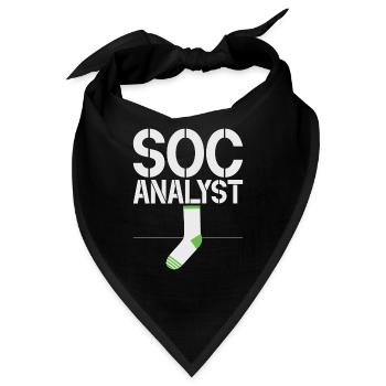 Cyber-sicherheits-hacker-hacking - Bandana - Schwarz - Vorne