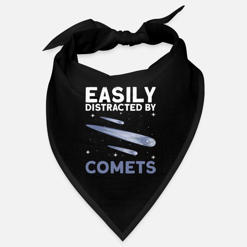Easily Distracted By Comets - Comet Tail Star Bandana