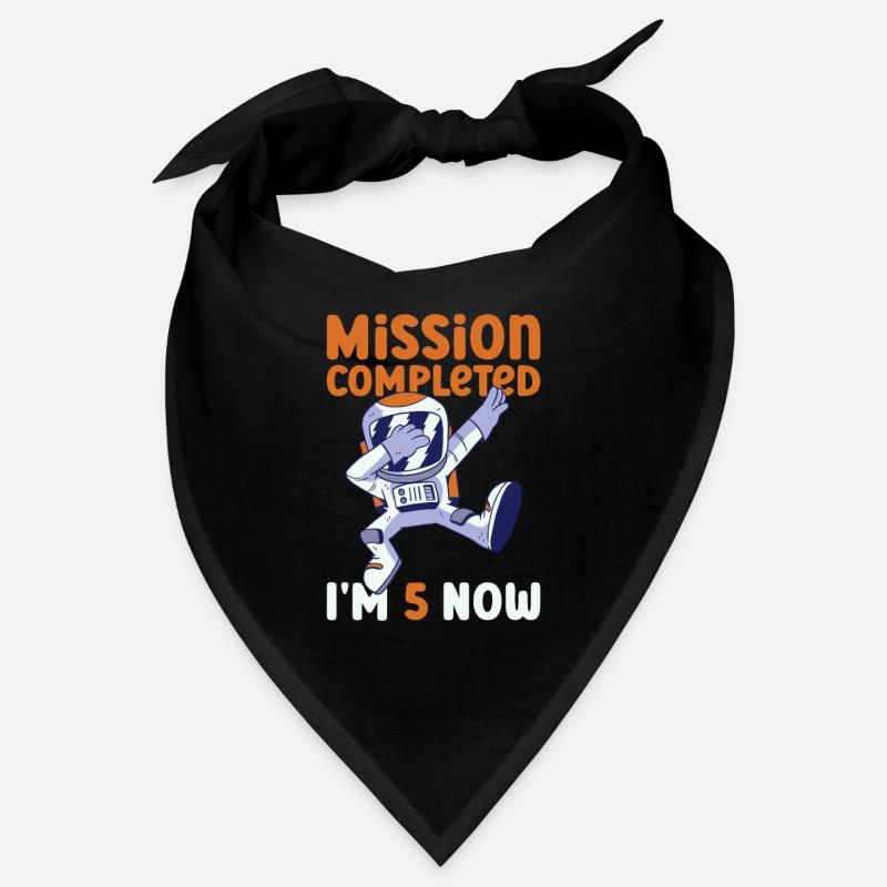 5ème anniversaire astronaute 5 ans Bandana