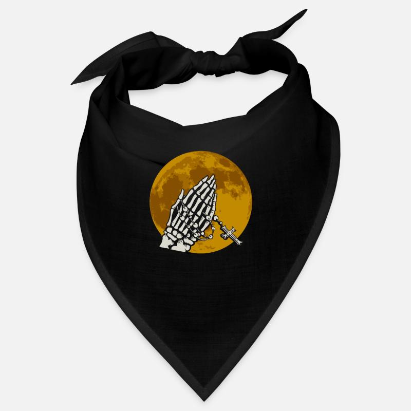 Praying Skeletal Hands - Gothic Gothic Bandana