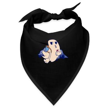 Geister Geocaching - Geocaching Geocacher - Bandana - Schwarz - Vorne