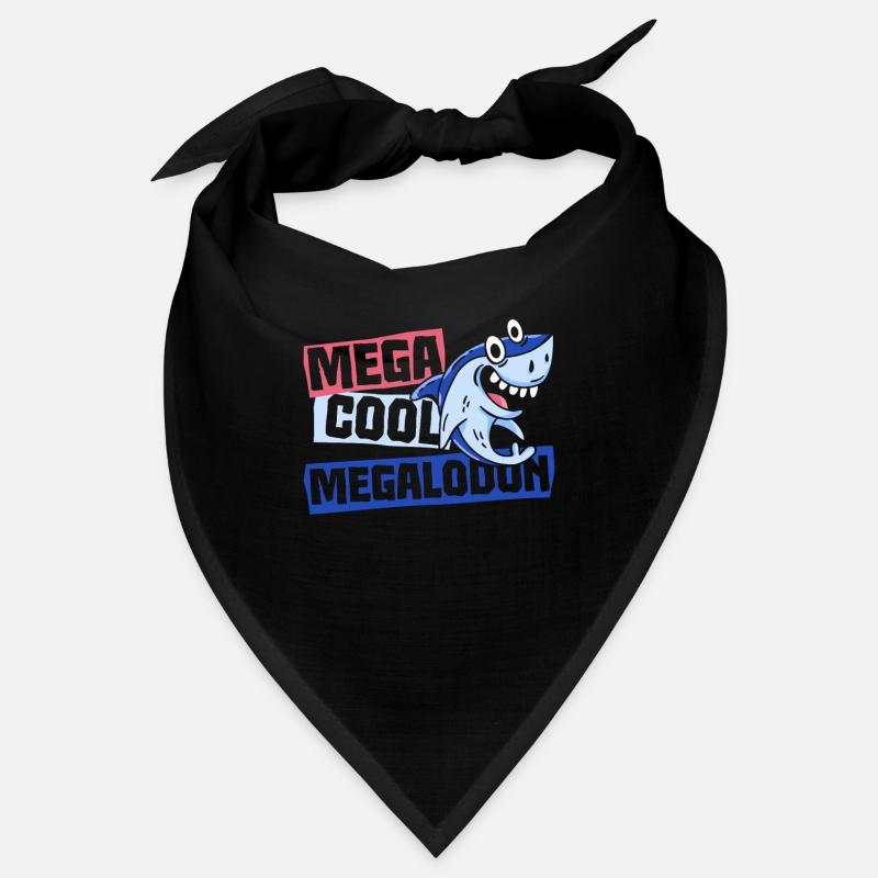Mega Cool Megalodon - Megalodon Boys Shark Bandana