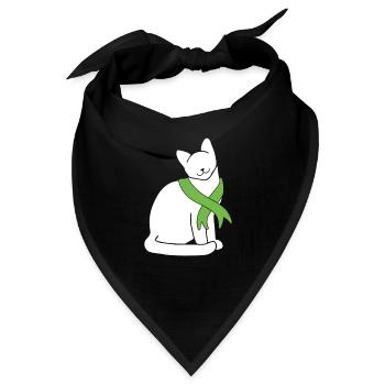 Organspender Organtransplantation Organspende - Bandana - Schwarz - Vorne