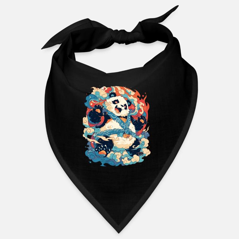 Panda Bear Yokai Panda géant japonais Bandana