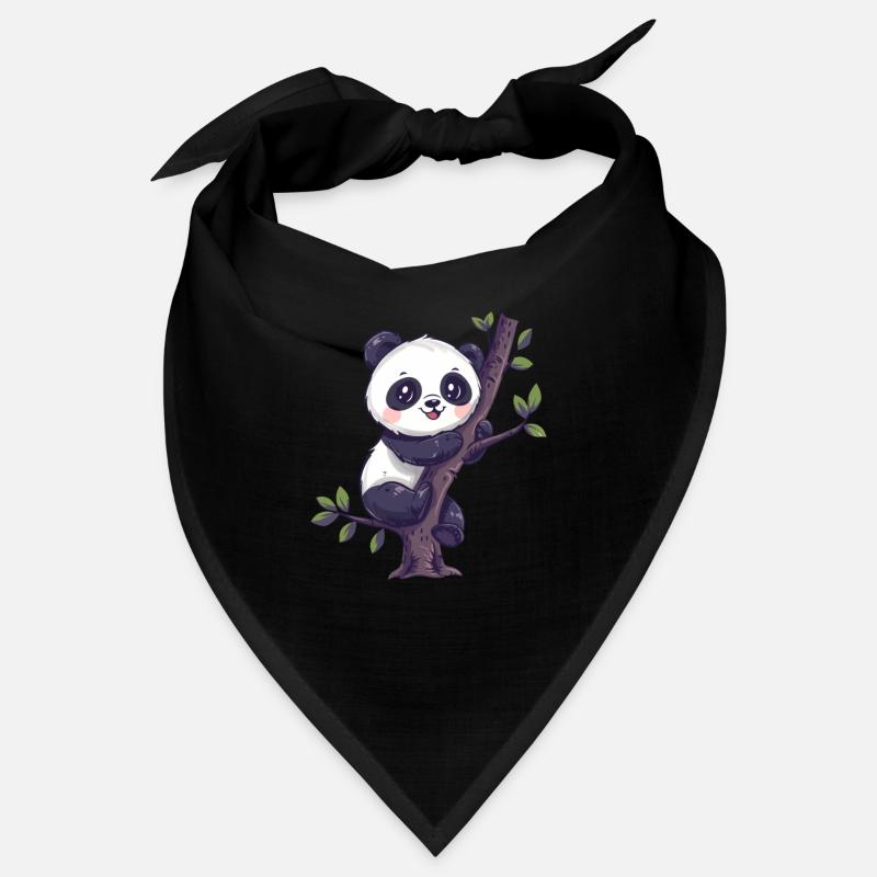 Panda Ours Escalade Panda Géant Japonais Bandana