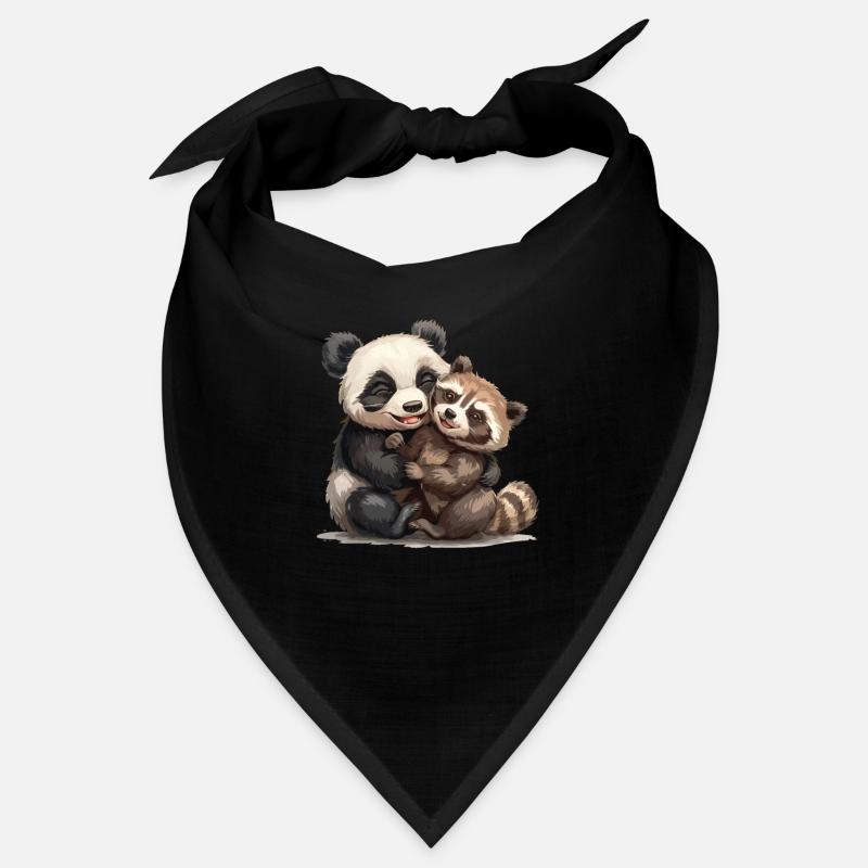 Panda Bear Tanuki Panda géant japonais Bandana