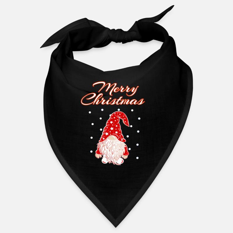 Joyeux Noël Gnom Gnomes de Noël Bandana