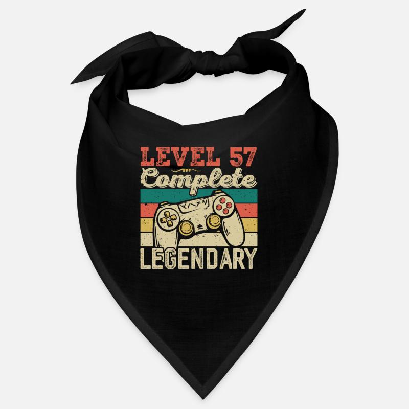 Level 57 Complete, 57 Birthday Gift Bandana