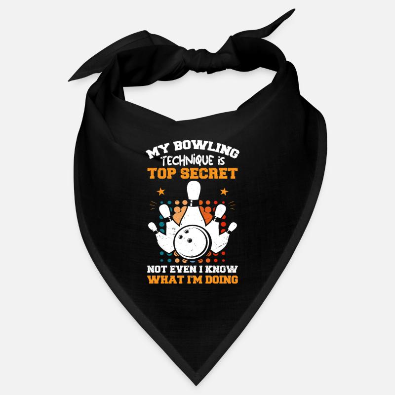Bowling Team Bowling Ball Designs Bowling Tees Bandana