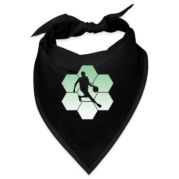 Player, Basketball, Streetball, Bball - Bandana - Schwarz - Vorne