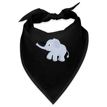 elef84 - Bandana - Schwarz - Vorne