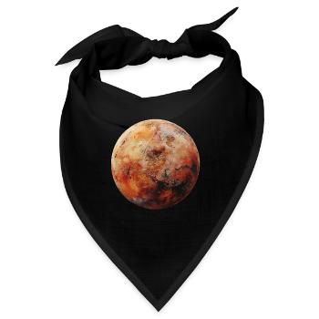 Mars - Bandana - Schwarz - Vorne