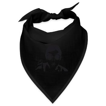 Glamour-Rebel - Bandana - Schwarz - Vorne