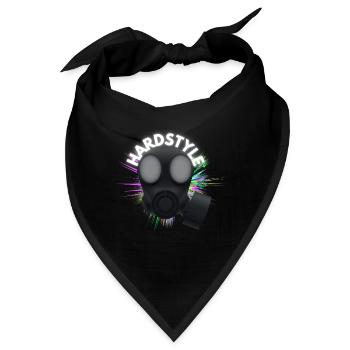 Hardstyle - Bandana - Schwarz - Vorne