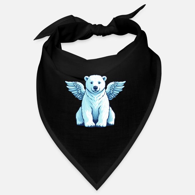 Bär Eisbär Engel Flügel Bandana