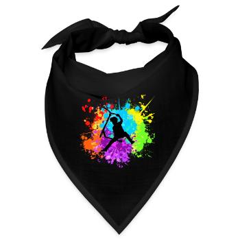 Freestyle-Roller - Bandana - Schwarz - Vorne