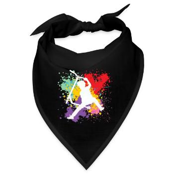 Freestyle-Roller - Bandana - Schwarz - Vorne
