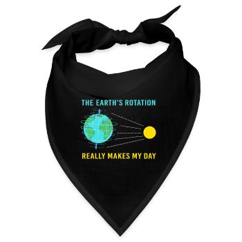 Earth Day - Bandana - Schwarz - Vorne