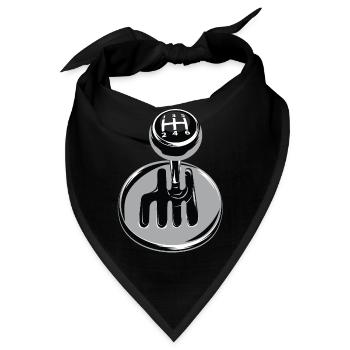 Gangschaltung - Autosport - Bandana - Schwarz - Vorne