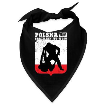 Brazilian Jiu-Jitsu Poland - Bandana - Schwarz - Vorne