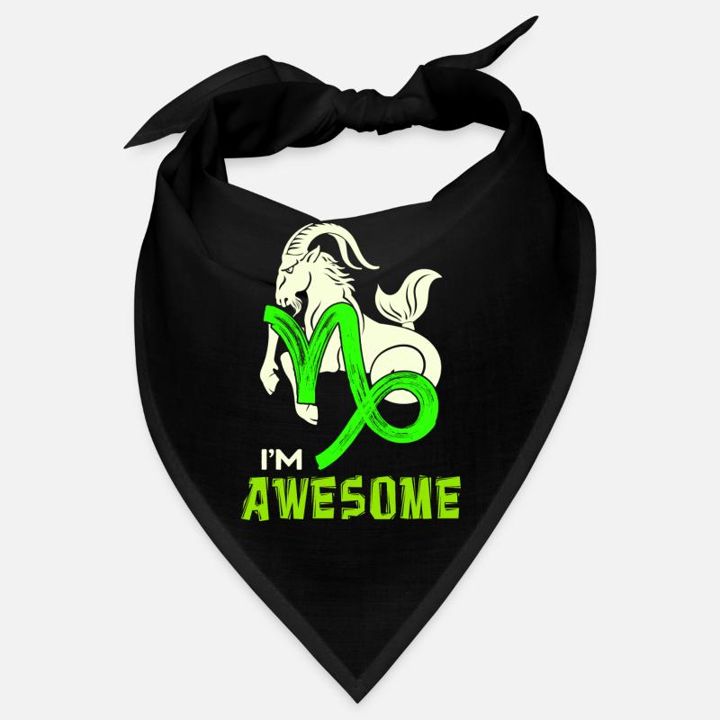 Cool Steinbock Statement Tierkreiszeichen Esoterik Bandana