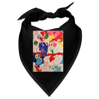 KidsArt - Villa Kunterbunt - Bandana - Schwarz - Vorne