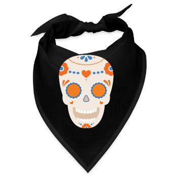 Skull - Bandana - Schwarz - Vorne