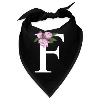 F - Bandana - Schwarz - Vorne