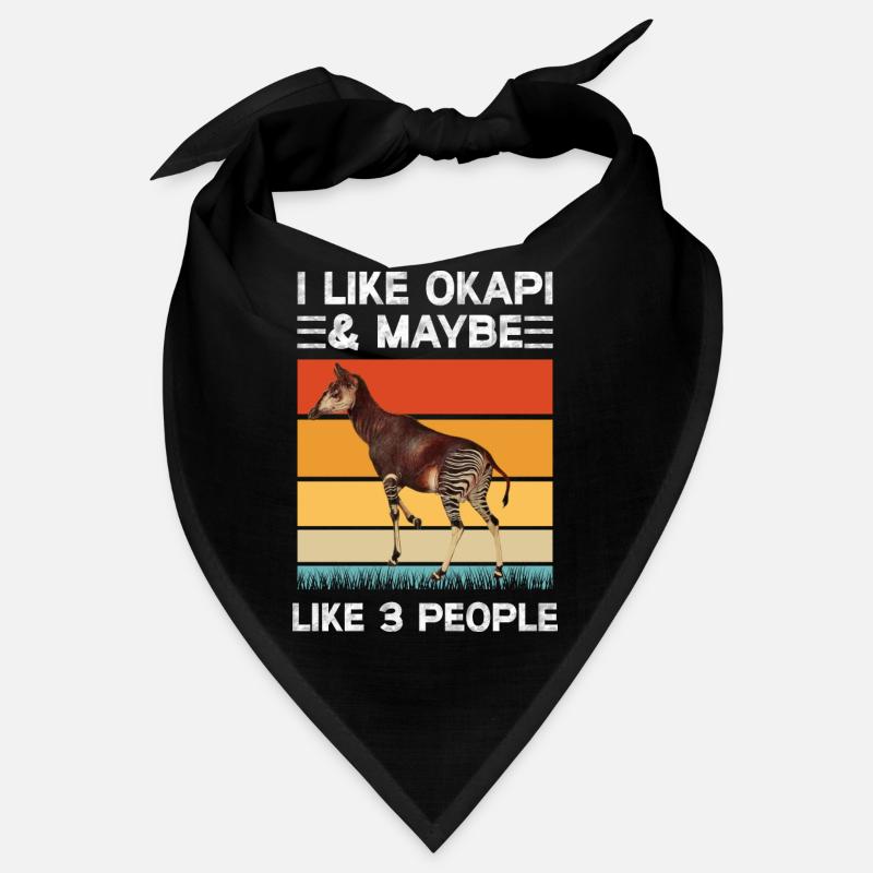 Ich mag Okapi Bandana