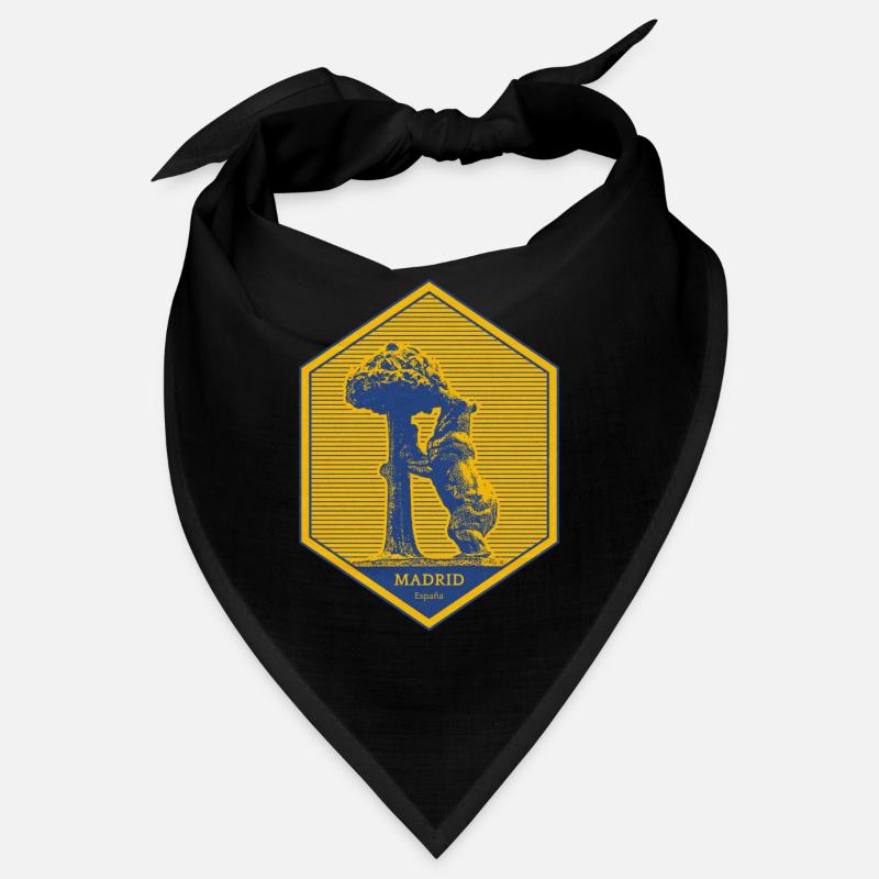 Madrid Emblem mit Bär und Baum Bandana