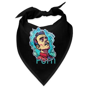 porn what - Bandana - Schwarz - Vorne