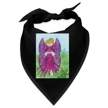 Zauberhafte Fee - Bandana - Schwarz - Vorne
