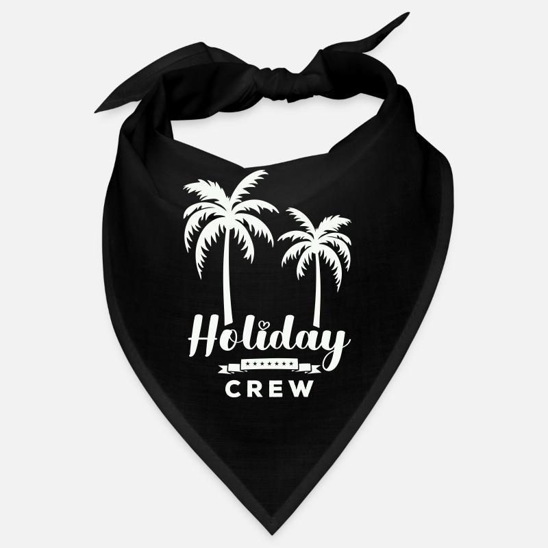 Conception de palmiers pour l'équipe de vacances Bandana