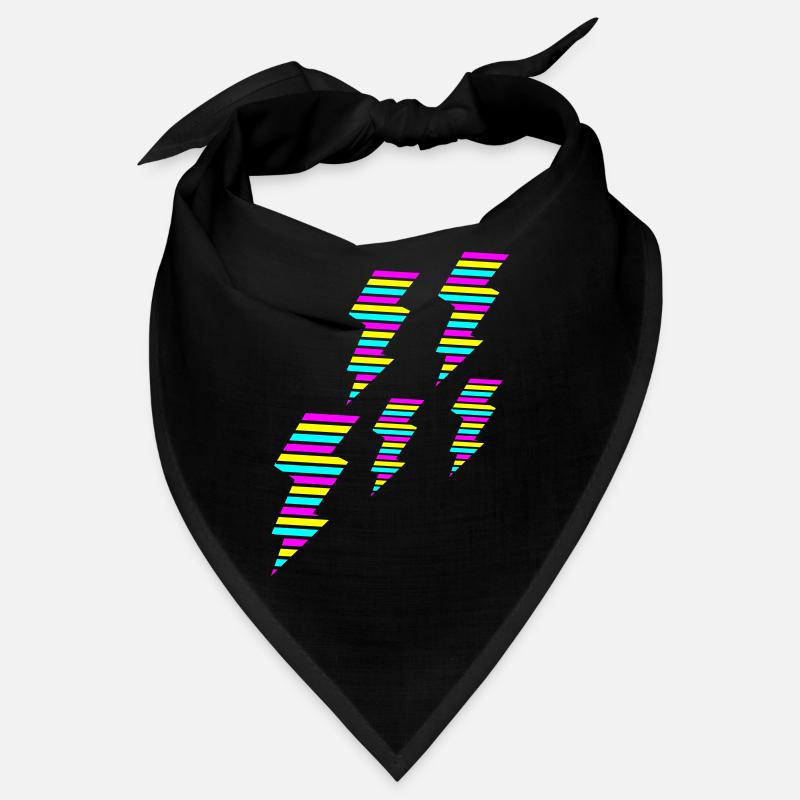 tri color flash blitz electro power Bandana