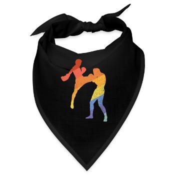 Kickboxing - Bandana - Schwarz - Vorne