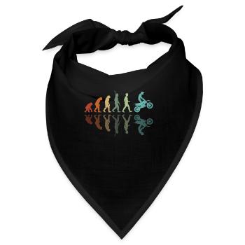 Motocross Entwicklung - Bandana - Schwarz - Vorne