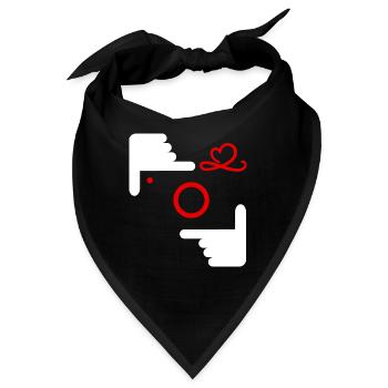 fotograf fotografieren fotokamera selfie - Bandana - Schwarz - Vorne