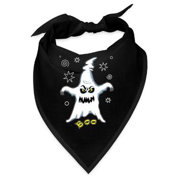 Gespenst Geist - Bandana - Schwarz - Vorne