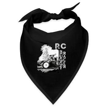 RC Buggy Racer Röntgenauto Hobby - Bandana - Schwarz - Vorne
