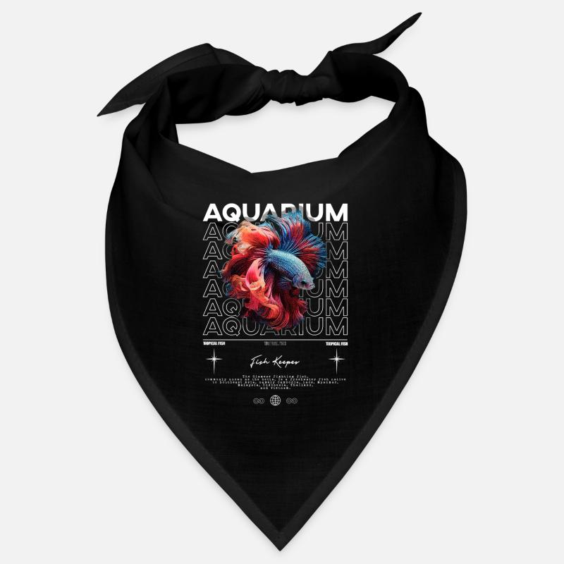 Betta Fish Keeper Modern Streetwear Bandana