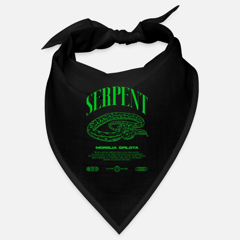 Tapis Python Moderne Reptile Keeper Streetwear Bandana