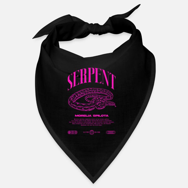 Carpet Python Modern Reptile Keeper Streetwear Bandana