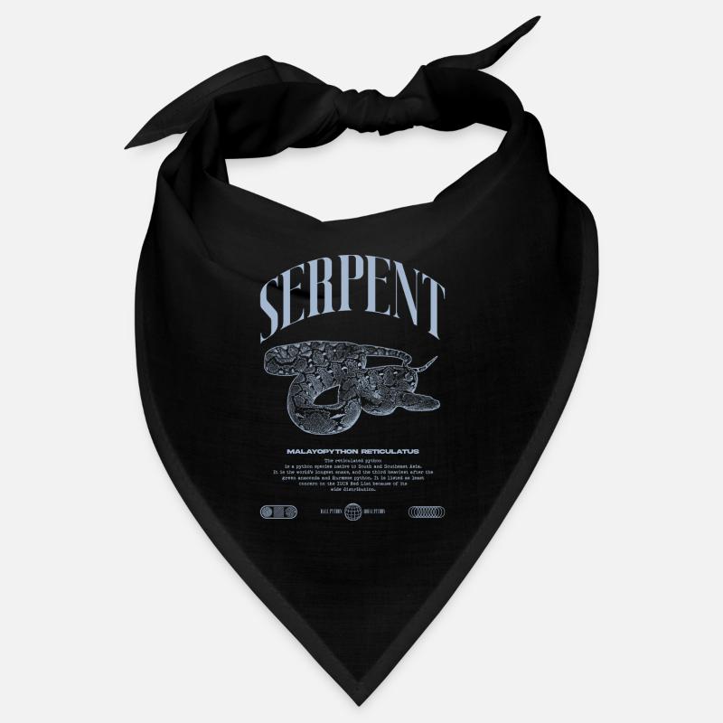 Gardien de reptiles python réticulé Streetwear Bandana