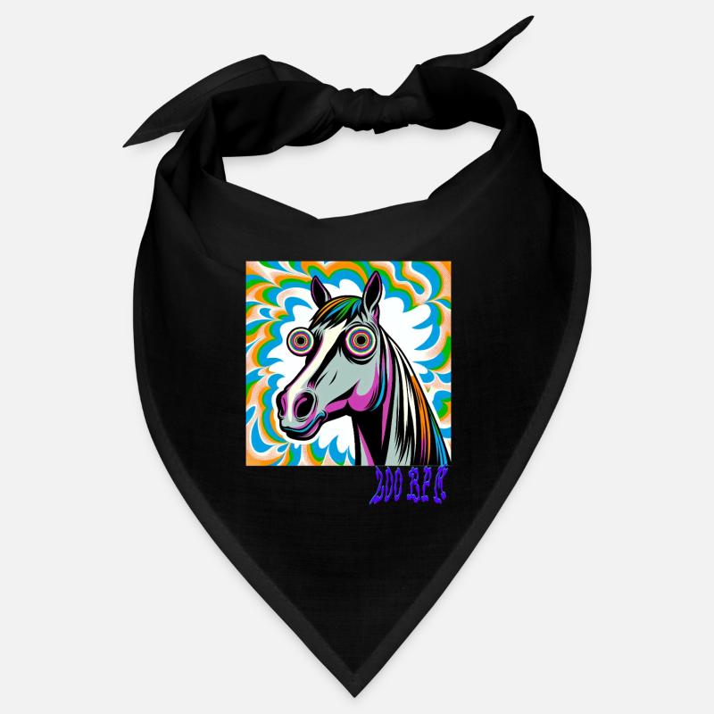Techno Rave avec Cheval 200 BPM Bandana